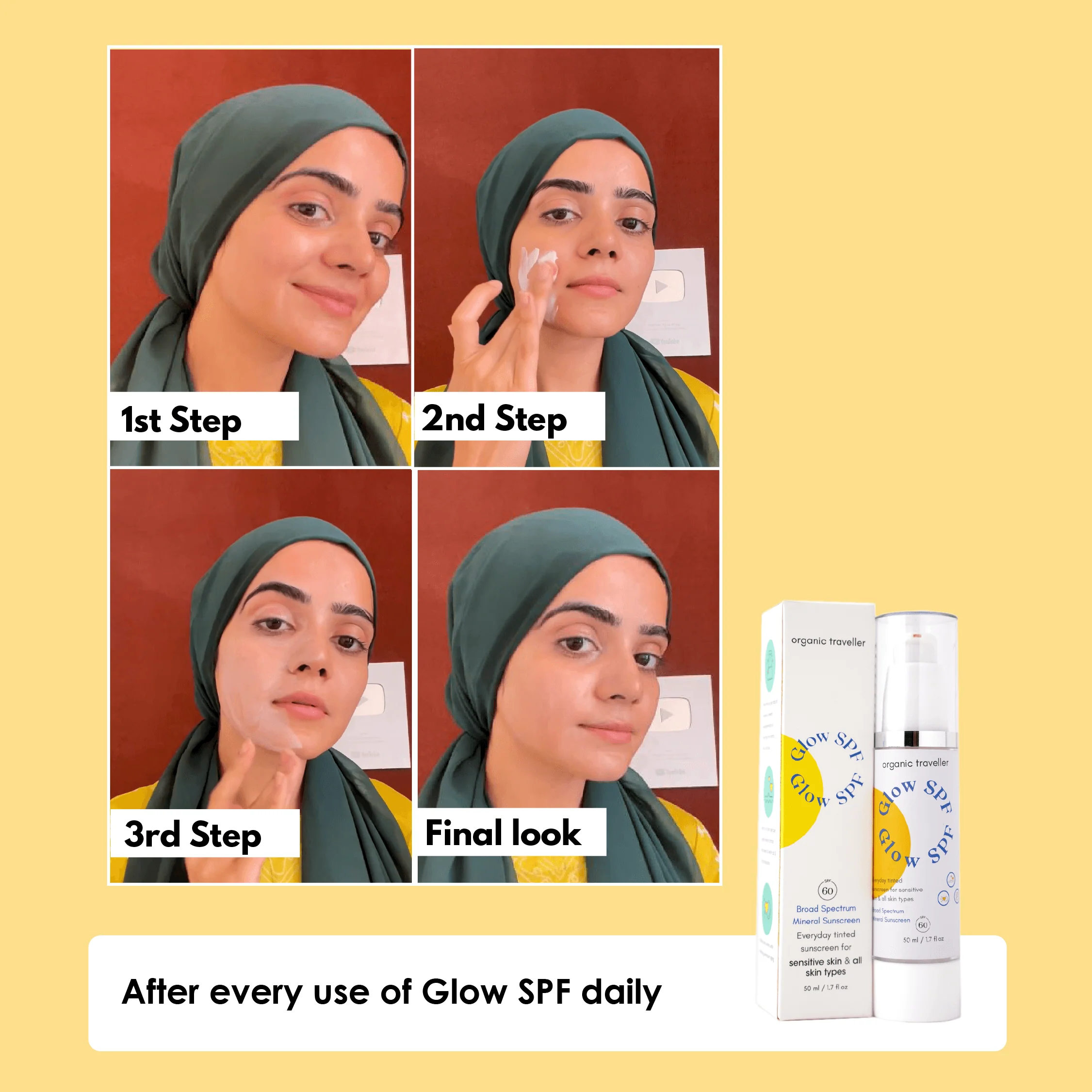 Glow SPF: Tinted Sunscreen - Image 3